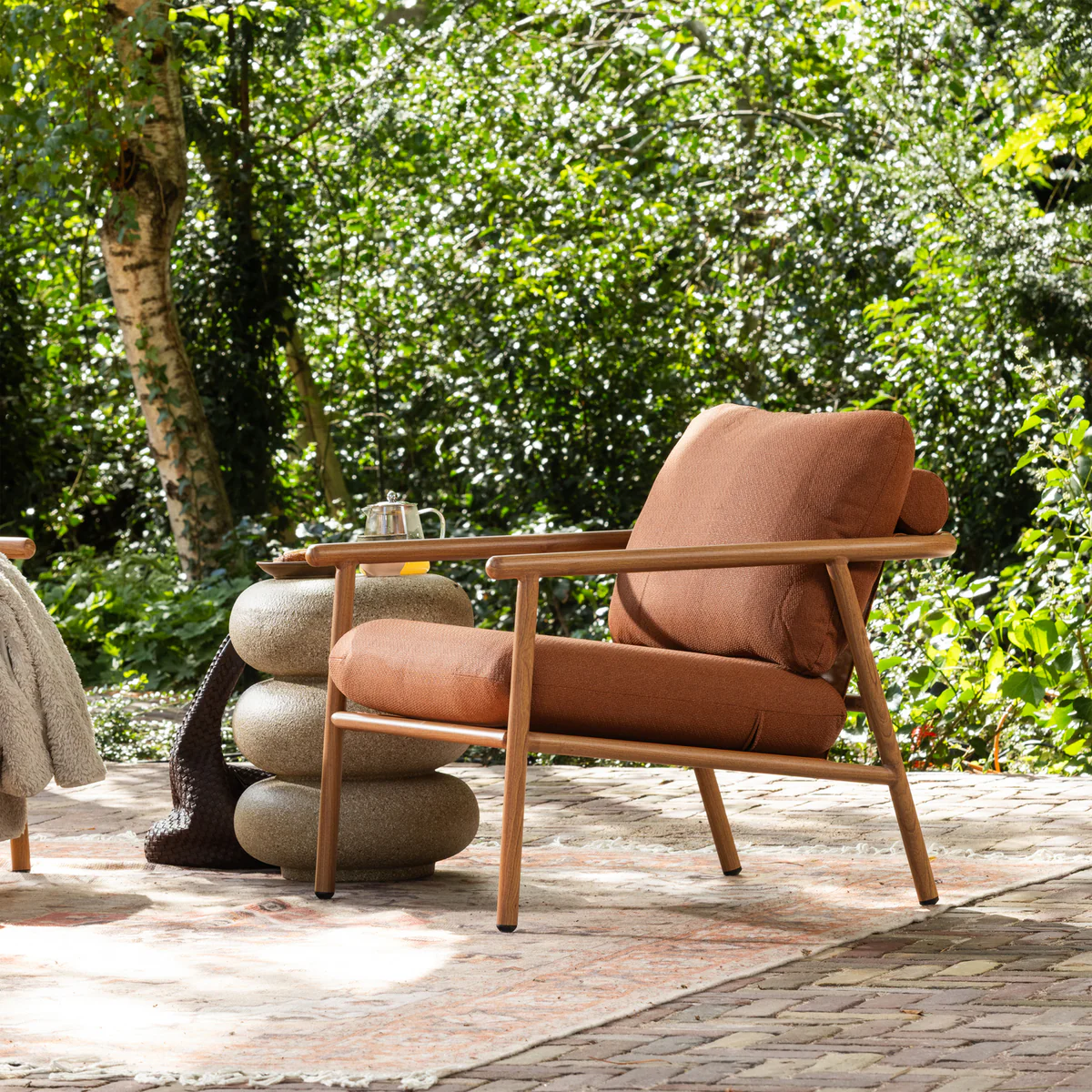 Tuin loungestoel Cavero - 87 cm - Afbeelding 2