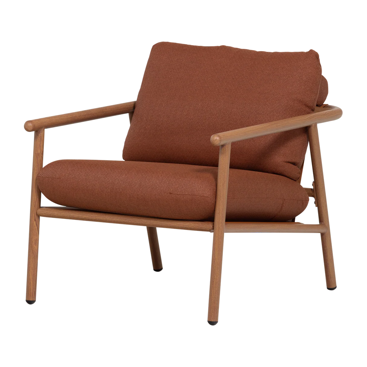 377713-TN_01_VS_WO_Cavero_tuin_loungestoel_aluminium_terra-naturel_FA Tuin loungestoel Cavero - 87 cm - Afbeelding 1