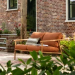 Tuinbank Cavero 2-zits - 129cm - Afbeelding 2