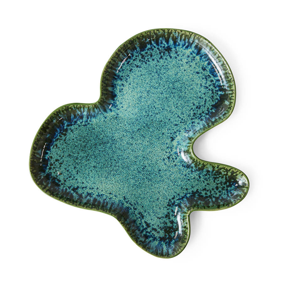 kct0001_eg Shell Serving plate Teal - Afbeelding 1