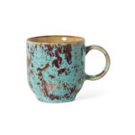Café mug 70s ceramics - per stuk - Afbeelding 2
