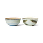 Ramen bowls Minimalist 70s ceramics – set of 2 - Afbeelding 3