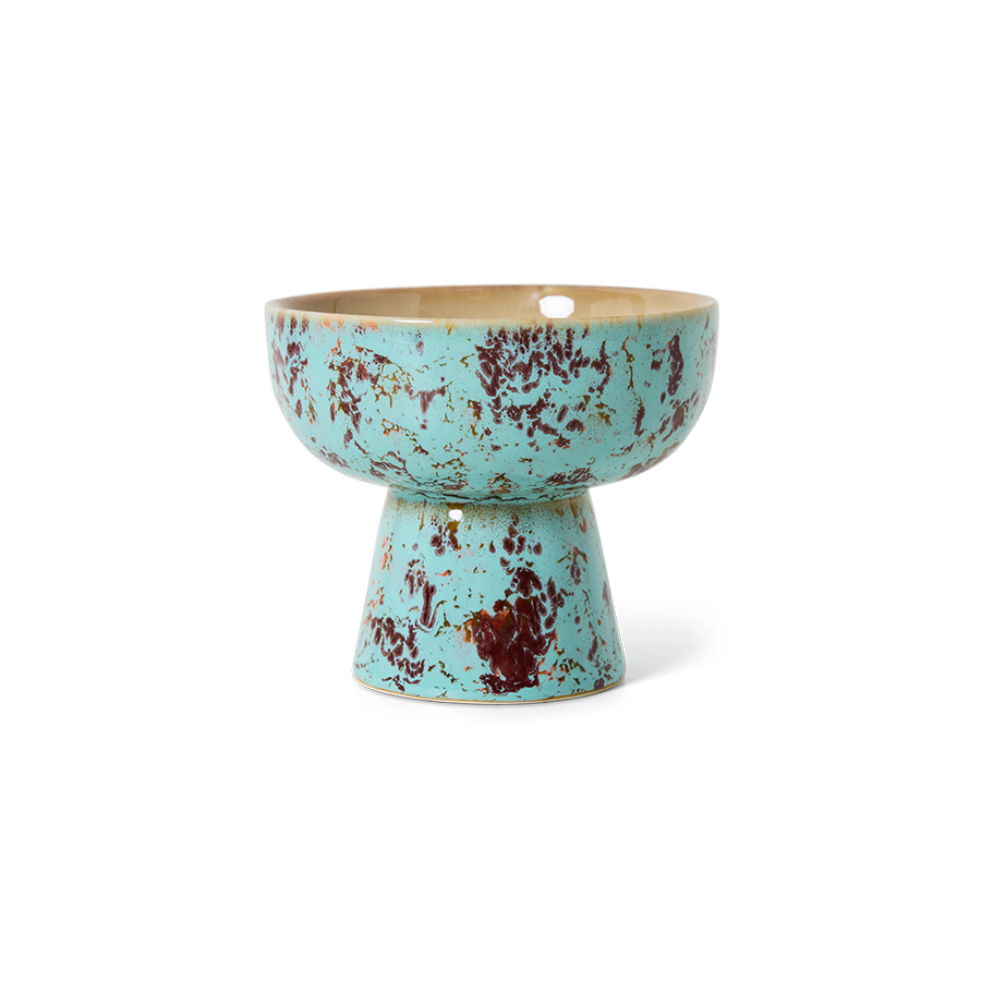 Tapas bowl on base S Patina 70s ceramics Tapas bowl on base S Patina 70s ceramics