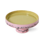 Bowl on base Bubble 70s ceramics - Afbeelding 2