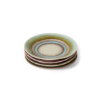 Saucers, Doodle 70s ceramics - set of 4 - Afbeelding 3