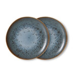 Side plates Mineral 70s ceramics – set of 2
