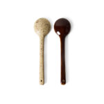 Serving spoons Hills 70s ceramics - set of 2 - Afbeelding 3