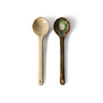Serving spoons Hills 70s ceramics - set of 2