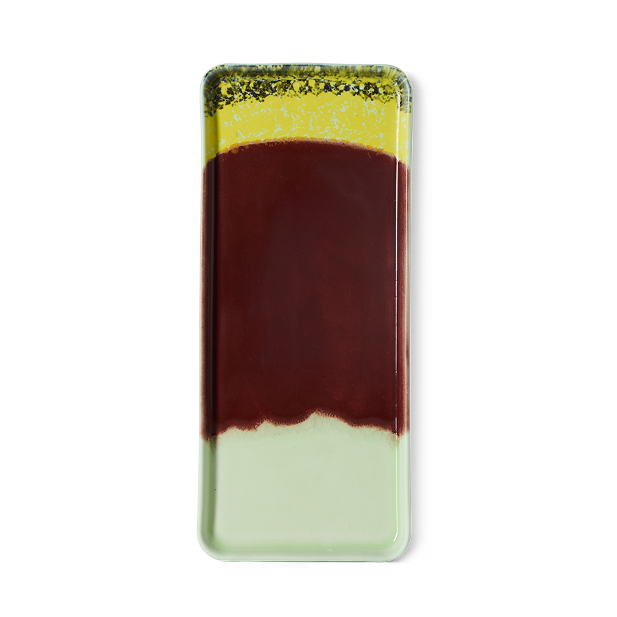 kst0226_eg Cake tray Cherry 70s ceramics - Afbeelding 1