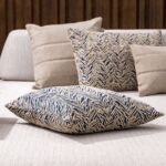 Buitenkussen Augine blauw 30x50 cm - Afbeelding 2