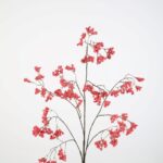 Kunsttak berries spray 115cm roze