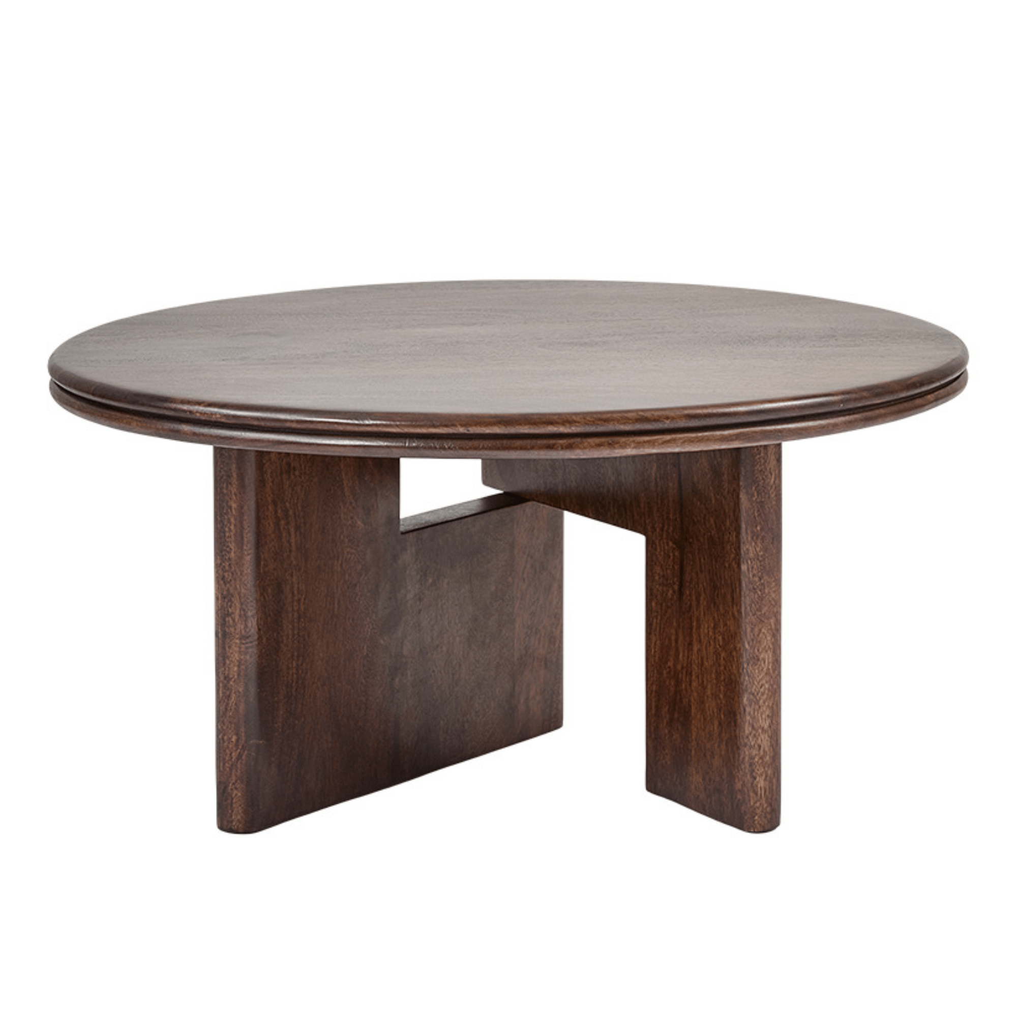 164bfab1-e7d3-4d4f-a541-95d2b794b413 Dayton salontafel walnoot 70 cm - Afbeelding 1