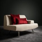 Sierkussen Chloe merlot 30x50 cm - Afbeelding 2