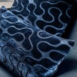 Sierkussen Nadine insignia blue 30 x 50 cm - Afbeelding 4