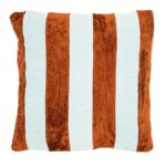 By-Boo Stripey 45x45 cm - light blue / caramel