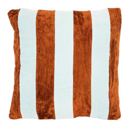 By-Boo Stripey 45x45 cm - light blue / caramel