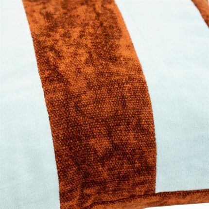 By-Boo Stripey 45x45 cm - light blue / caramel
