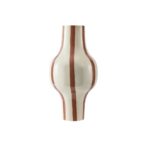Rylie vaas stripe brown large