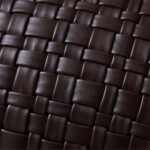 Woven cushion chocolate brown, 50x30cm - Afbeelding 4