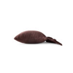 Ruffle cushion, chestnut 50x50cm - Afbeelding 2