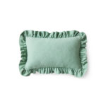 Felt cushion, mint 60x40cm