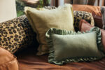 Felt cushion, mint 60x40cm - Afbeelding 5