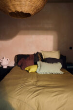 Felt cushion, mint 60x40cm - Afbeelding 4