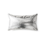 Cushion, silver lining 60x35cm