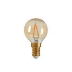 LED bulb Ø4x7 cm LIGHT 2W amber E14 dimbaar