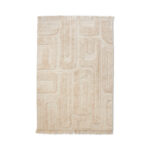 Tufted rug limestone, 200x300cm