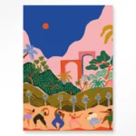 STEL ZELF SAMEN - Wanddeco Dancing In Paradise