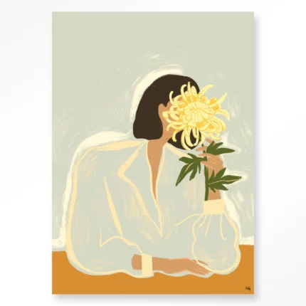 STEL ZELF SAMEN - Wanddeco The Chrysante Mum