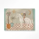 STEL ZELF SAMEN - Wanddeco Sunflower Rider