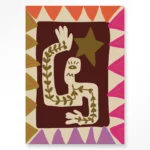 STEL ZELF SAMEN - Wanddeco Wave