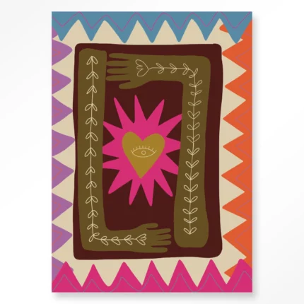 STEL ZELF SAMEN - Wanddeco Hug