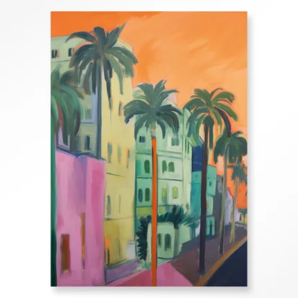 STEL ZELF SAMEN - Wanddeco Palm Street