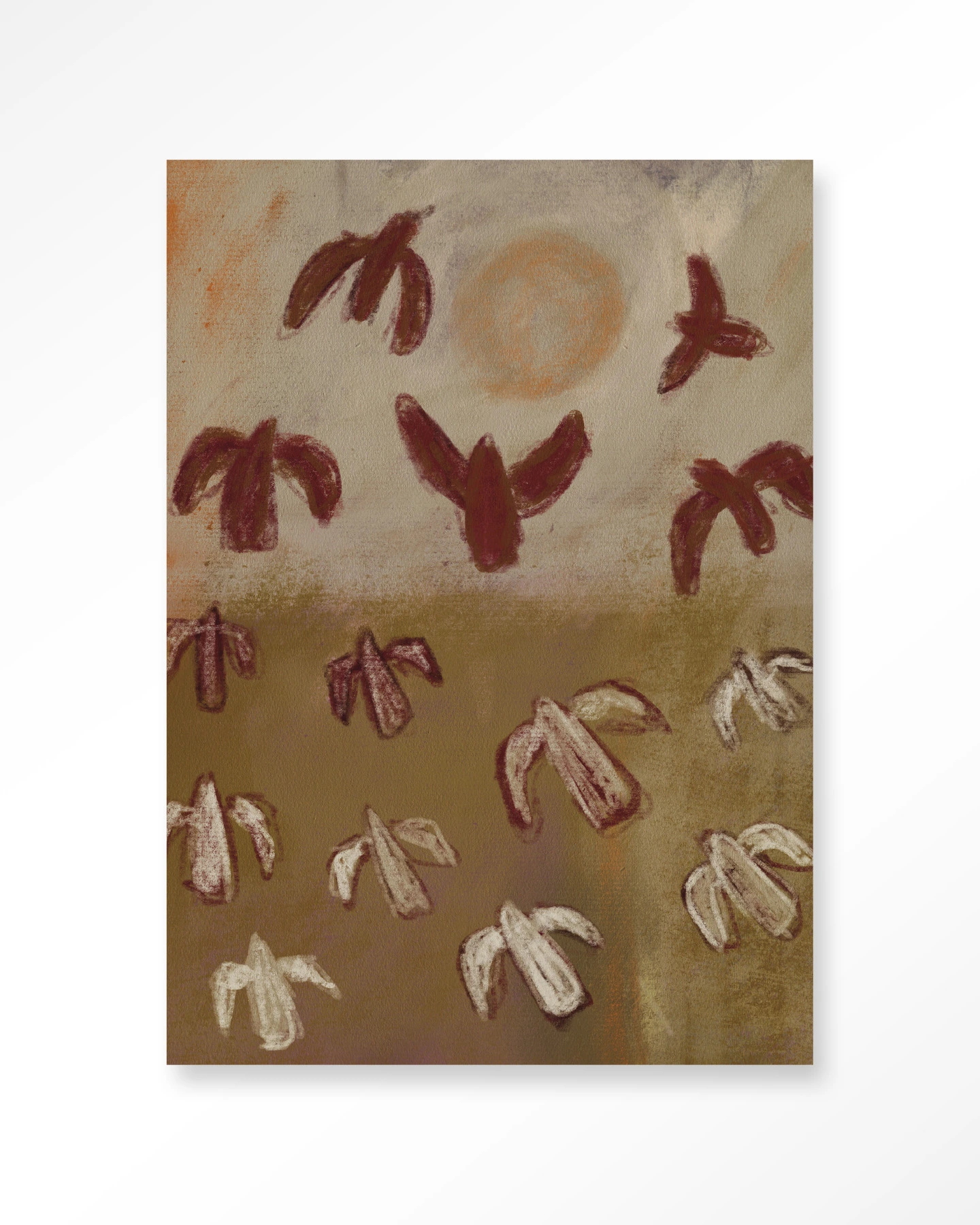 STEL ZELF SAMEN - Wanddeco Sunbirds STEL ZELF SAMEN - Wanddeco Sunbirds