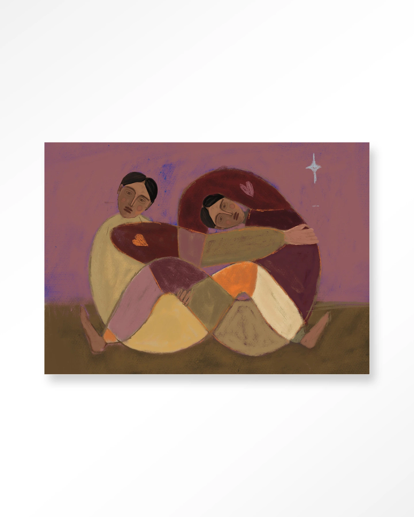 STEL ZELF SAMEN - Wanddeco Rolling Sisters STEL ZELF SAMEN - Wanddeco Rolling Sisters