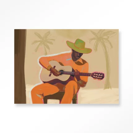 STEL ZELF SAMEN - Wanddeco Musician 2