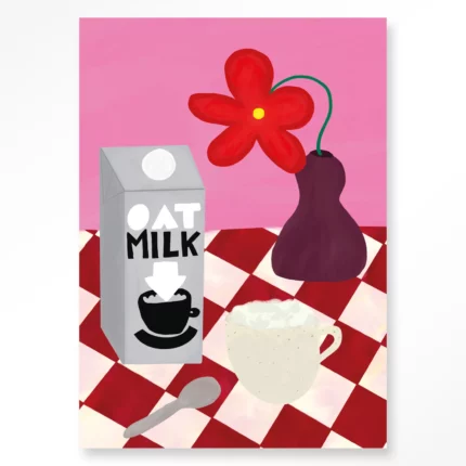 STEL ZELF SAMEN - Wanddeco Oatmilk Morning