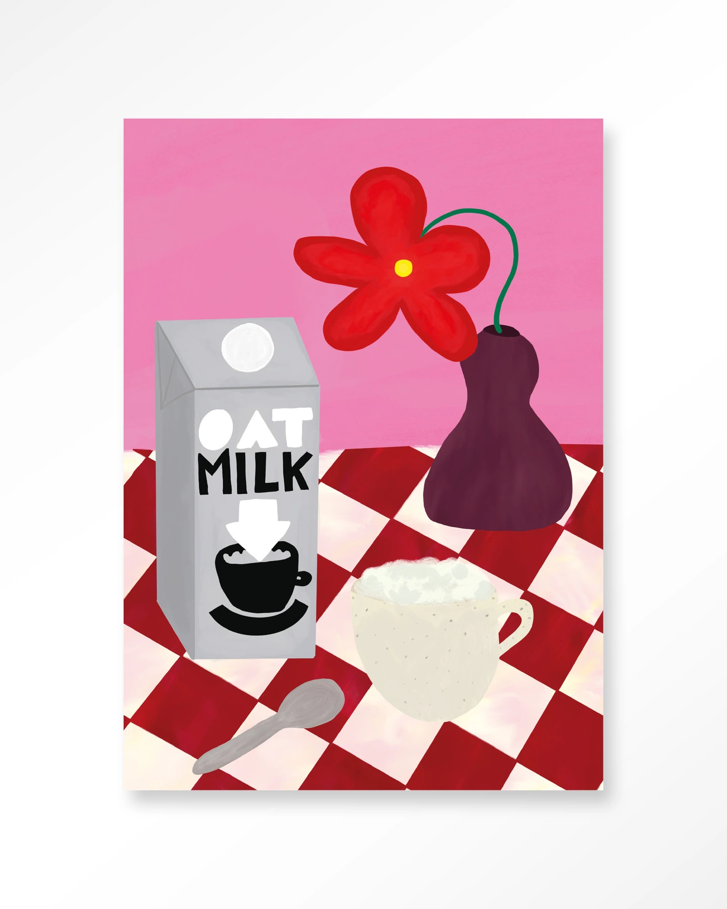 STEL ZELF SAMEN - Wanddeco Oatmilk Morning STEL ZELF SAMEN - Wanddeco Oatmilk Morning