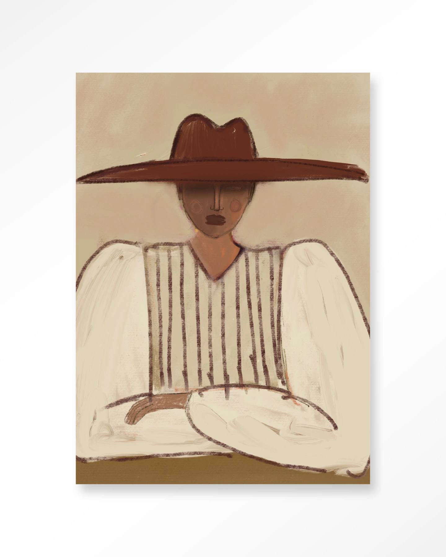 STEL ZELF SAMEN - Wanddeco Sunhat STEL ZELF SAMEN - Wanddeco Sunhat