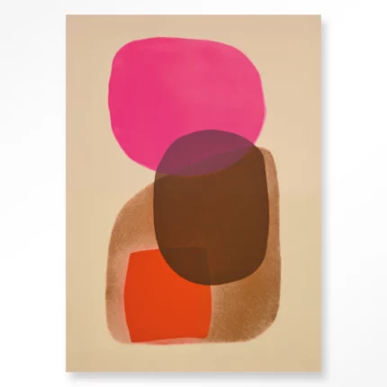 STEL ZELF SAMEN - Wanddeco Rosy Echo