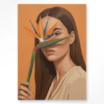 STEL ZELF SAMEN - Wanddeco Girl Of Paradise