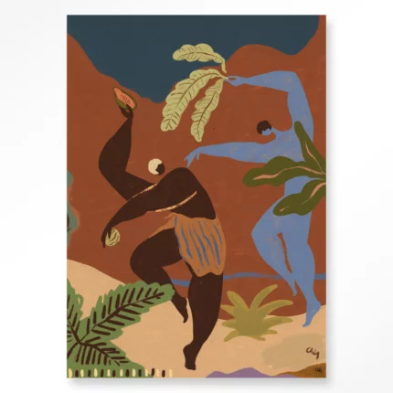 STEL ZELF SAMEN - Wanddeco Wild Rhythm