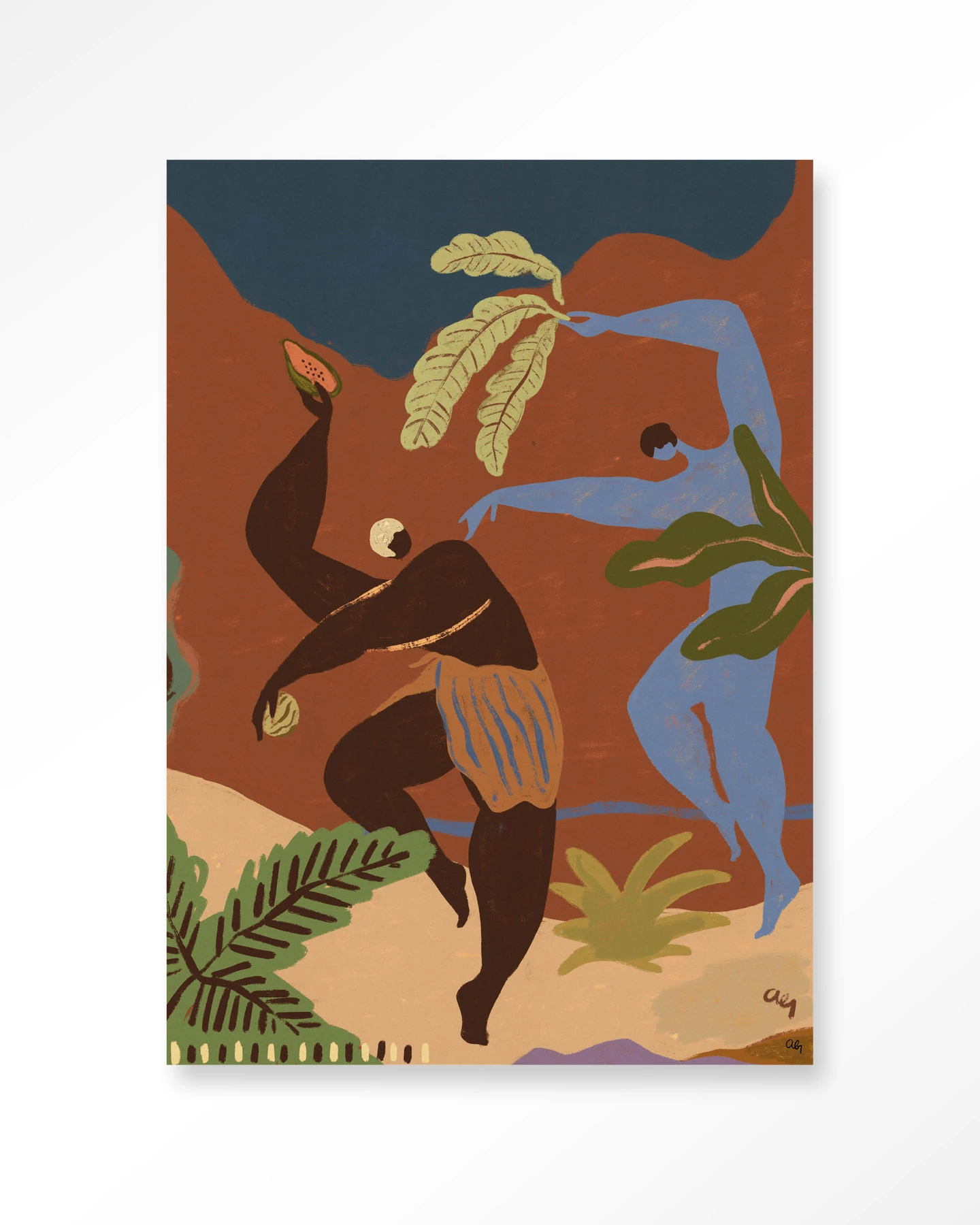 STEL ZELF SAMEN - Wanddeco Wild Rhythm STEL ZELF SAMEN - Wanddeco Wild Rhythm