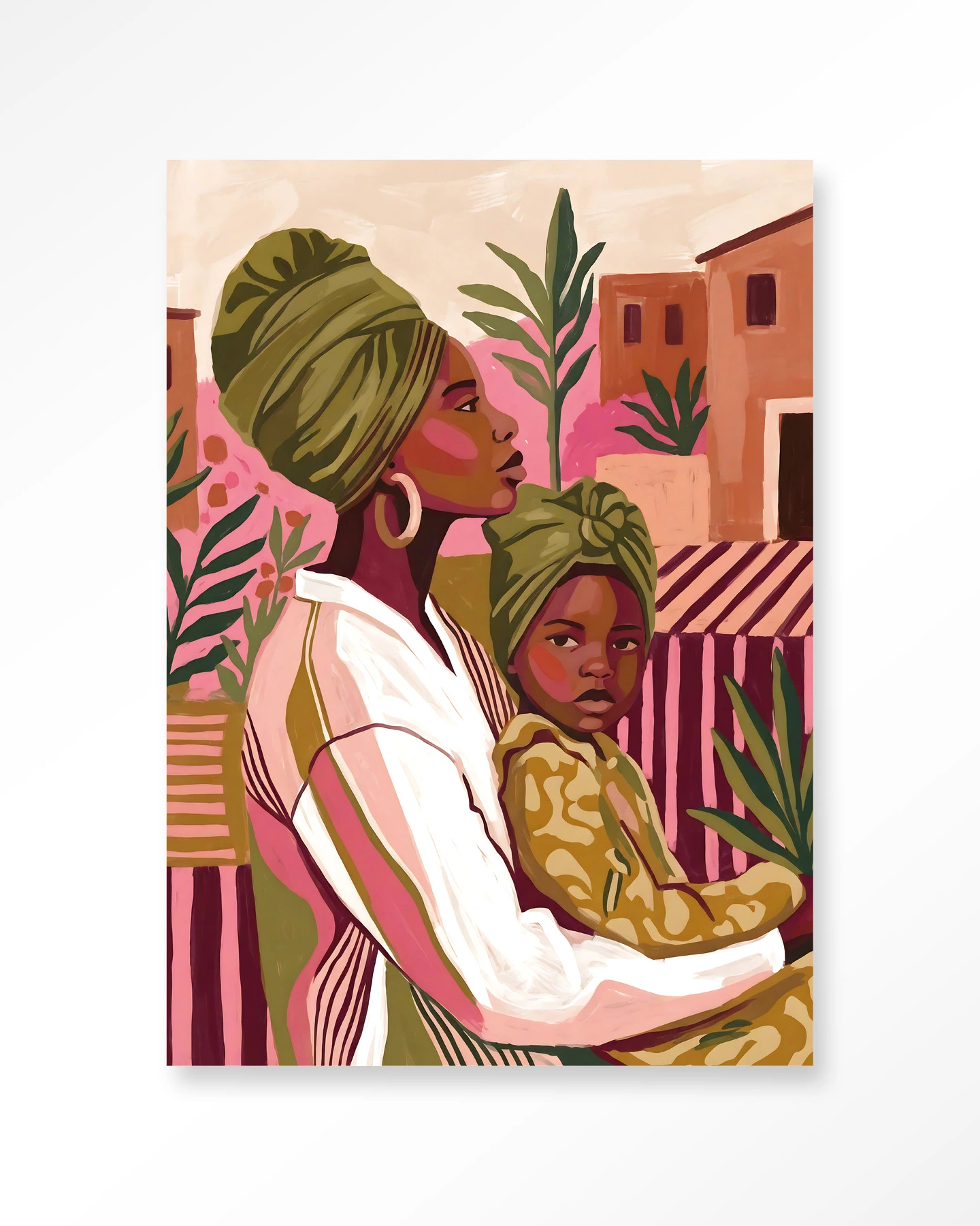 STEL ZELF SAMEN - Wanddeco Mother Love STEL ZELF SAMEN - Wanddeco Mother Love