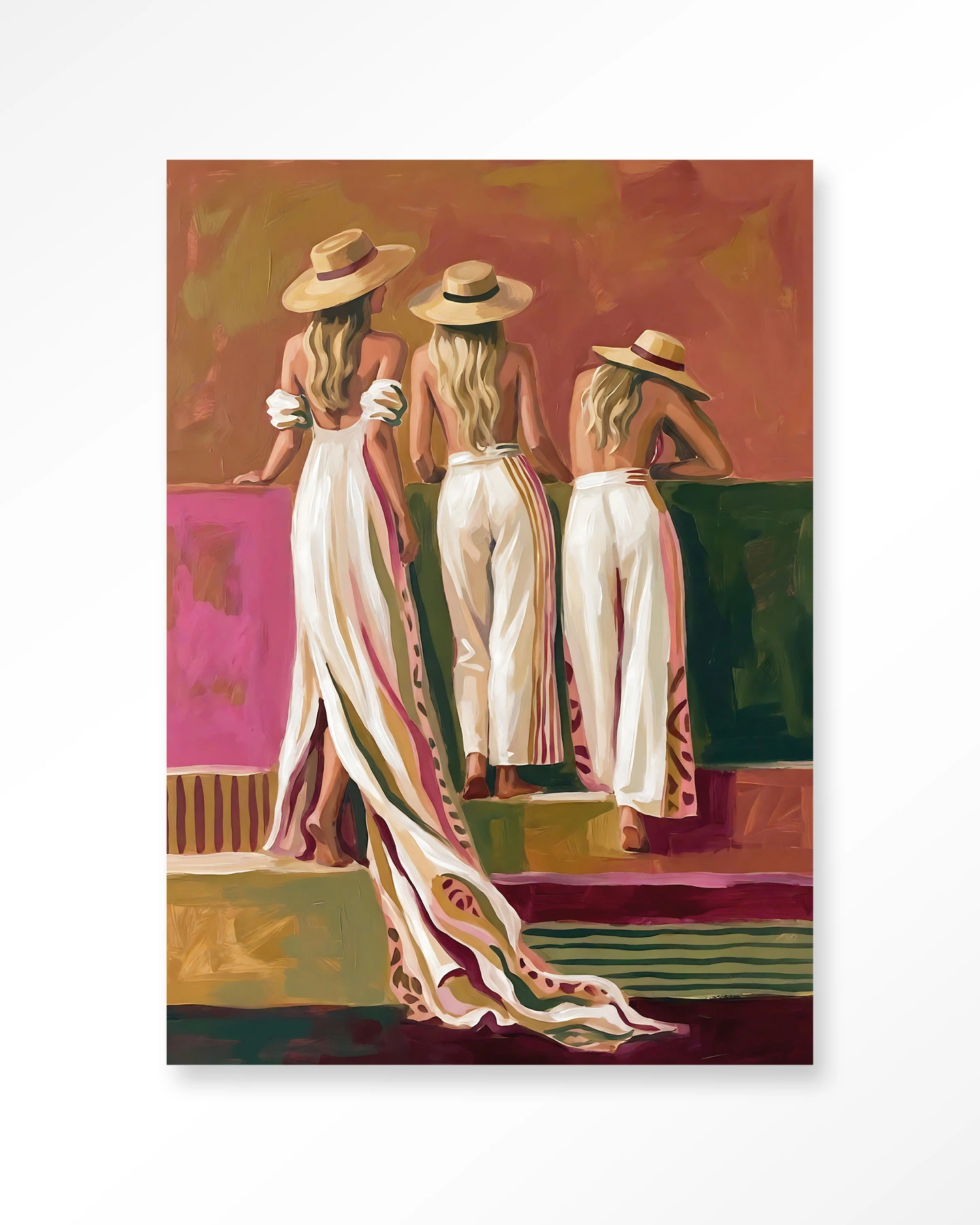 STEL ZELF SAMEN - Wanddeco Riviera Women STEL ZELF SAMEN - Wanddeco Riviera Women
