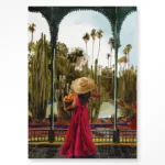 STEL ZELF SAMEN - Wanddeco Lady With Oranges