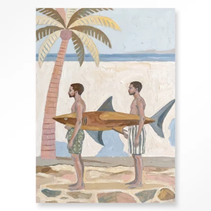 STEL ZELF SAMEN - Wanddeco Big Catch